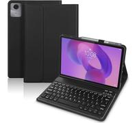 Keyboard Case for Lenovo Idea Tab 11 2025, UK layout Case with Keyboard for Lenovo Idea Tablet 11 2025 11 inch (TB-336ZU/TB-336FU), Slim Smart Cover with Detachable Keyboard and Pen Holder (Black)