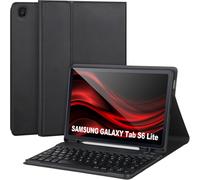 Keyboard Case for Samsung Galaxy S6 Lite 10.4 2024/2022/2020, Auto Wake/Sleep, Black