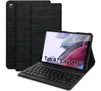 Keyboard Case For Samsung Galaxy Tab A7 Lite 8.7 Inch 2021 (Sm-T220/T225), French Azerty Removable Bluetooth Wireless Keyboard Case Cover For Samsung Tab A7 Lite 8.7 Inch (Tab A7 Lite)