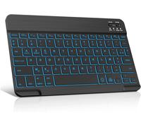 Keyboard Case for Xiaomi Pad 6/6 Pro 11 Inch 2023 ¿ AZERTY French Keyboard 7 Colours Detachable Wireless Bluetooth Keyboard for Xiaomi Pad 6/6 Pro 11 Inch, Black