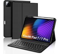 Keyboard Case for Xiaomi Pad 7/7 Pro 11.2 Inch 2024 ¿ AZERTY French Detachable Wireless Bluetooth Keyboard for Xiaomi ad 7/7 Pro 11.2 Inch 2024, Black