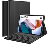Keyboard Case for Xiaomi Redmi Pad 10.61 Inch 2022, French AZERTY Removable Bluetooth Wireless Keyboard Case Cover for Redmi Pad 10.61 Inch (Redmi Pad)
