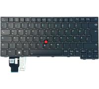 Keyboard Clavier Backlit Layout Pour Lenovo Thinkpad T14 / P14S / L14 Gen 3, L14 / T14 / P14S Gen 4 Keyboard Laptop Clavier Rétroéclairé, Noir (De/German/Allemand)[ZHUJ2381]
