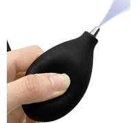 Keyboard Cleaner Air Blower, Computer Cleaner, PVC Softball Body, ABS Outlet Oval Hand Held Air Duster for Pc Detailing, Strong Wind, Dirty Resistant, Accurate Decontamination, 4x8cm