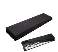 Keyboard Cover, Waterproof Anti-Static Electronic Keyboard Cover, Elastic Lock Fit, for 61-76 Keys or 88 Keys, Protective Flexible Silicone Skin 130g and 160g