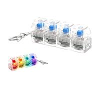 Keyboard Fidget Toy - RGB Stress Reliefs Sensory Toy | Sound Keyboard Fidget for Home, Classroom, Gathering, School, Indoor, Travel, Office, Party, Desk, Focus, Reliefs