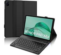 Keyboard for Honor Pad X8a 11 inch, Keyboard Case for Honor Pad X8a 11 Inch 2024, French AZERTY Detachable Magnetic Bluetooth Keyboard for Honor Pad x8a 11 Inch Tablet, Black