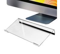 Keyboard Holder - Tilted Keyboard Holder | Acrylic Keyboard Tray | Clear Acrylic PC Keyboard Display Tray, Ergonomic Typing Keyboard Holder, Keyboard Holder For PC Rooms, Schools, And Offices