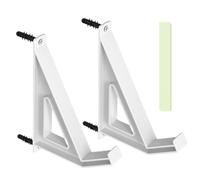 Keyboard Holder Wall Mount Adjustable Versatile - Computer Stand Bracket | Laptop Wall Mount Hanger Display Shelf for Electronics | Bedside Storage Pictures Frames Art Books Routers