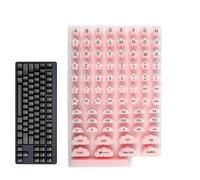 Keyboard Key Stickers - Silicone Strong Adhesive Keyboard Protector, Laptop Keyboards Cover for Long Nails, Typing Aid for Women Girls with False French Tip Nails | Desktop Computer Keyboards Protect