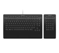 Keyboard Pro with Numpad - Ensemble de clavier et pavé numérique - USB - QWERTY - International US