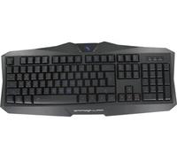 DragonWar - Silvio - Clavier de Jeu & Multimedia, filaire tressé (1,8 mètre)- Semi Automatique - Touches retro eclairées - Noir