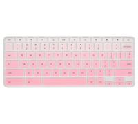 Keyboard Skin Housse pour 2018/2017 Plus récente Acer Premium R11 11.6/Chromebook 11 CB3-131 CB3-132/Chromebook R 11 CB5-132t/33,8 cm Chromebook R 13 CB5 - décorative Chromebook Gradual Pink