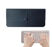 Keyboard Sleeve - PU Leather, 30.5x14cm Carrying Bag Abrasion-Resistant Protection Case | Smooth Touch Portable Design, Protective Keyboard Storage Sleeve For Travel, Office, Backpack, Daily Commuting