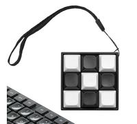 Keyboard Stress Relief - Quiet Sensory Toy, Tactile Feedback with Relieving Stress Effectively, Cool Desk Toys, Fidget Accessories, Calming Tools for Children Adults Teens Work Study and Travel