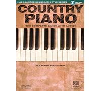 Keyboard style country piano piano +cd
