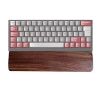 Keyboard Wrist Rest - Black Walnut Large/Medium/Small | Solid Wood Hand Rest, Ergonomic Support For Typing Comfort | Multifunctional Keyboard Accessory For Computer Laptop Office Use