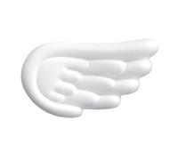 Keyboard Wrist Rest Ergonomic Support Pad Silicone Mouse WristRest Laptop Cushion For Office Gaming Repose-poignet bureau(White A)