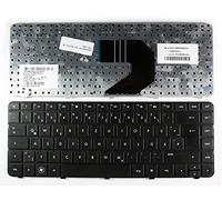 Keyboards4Laptops Allemande Noir Clavier pour Ordinateur Portable (PC) de Remplacement Compatible avec HP Pavilion G6-1258er