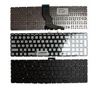 Keyboards4Laptops Allemande Rétro-éclairé Noir Clavier pour Ordinateur Portable (PC) de Remplacement Compatible avec HP Pavilion 15-ab225ne