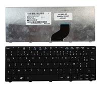 Keyboards4Laptops Française Noir Clavier pour Ordinateur Portable (PC) de Remplacement Compatible avec Acer Aspire One D260-N51B/SF