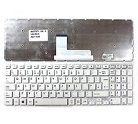 Keyboards4Laptops Royaume-Uni Blanc Windows 8 Clavier pour Ordinateur Portable (PC) de Remplacement Compatible avec Toshiba Satellite S55T-B