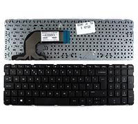 Keyboards4Laptops Royaume-Uni Noir Clavier pour Ordinateur Portable (PC) de Remplacement Compatible avec HP Pavilion 15-N247NR