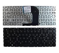 Keyboards4Laptops Royaume-Uni Noir Clavier pour Ordinateur Portable (PC) de Remplacement Compatible avec HP Home 14-ac105ns