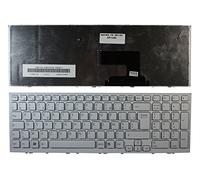 Keyboards4Laptops Sony Vaio VPCEH2H1E/B Blanc Cadre Blanc Layout Française Clavier pour Ordinateur Portable (PC) de Remplacement