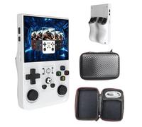 Keyboy - Console de Jeu Keyboy, Console de Jeu vidéo rétro Portable avec Plus de 20000 Jeux, Console de Jeu Portable, Écran IPS HD 4 ", Nouveau R36Pro (64g White,3.5-inch Screen)