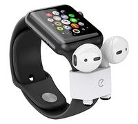 Keybudz AirLockz Support pour Montre connectée Air Pods Pro et AirPods Blanc