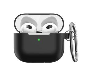 Keybudz Elevate AP3_S5_BLK Étui de Protection avec Mousqueton pour Apple AirPods 3 Noir Taille Unique