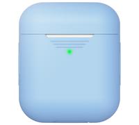 KeyBudz KeyBudz Coque Elevate Protective Silicone pour AirPods 1 / 2 Baby Blue Bleu clair