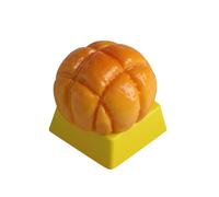 Keycap en résine artisanale avec œufs jaune d'œuf, motifs pâtissiers, pour personnaliser les claviers MX Switches