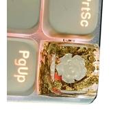 Keycap Fleur Résine Cartoon Clavier Pour Clavier Mécanique Gaming Personnalité Eyboard Keypad