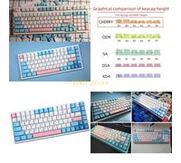 Keycap K32C adapté au Cherry MX Switch 140Key/Set Cherry Profile PBT