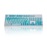 Keycaps 104 Touches OEM Profile Double Shot Shine translucide PBT Keycaps ANSI Keyset pour Clavier mécanique Cherry MX (Le Clavier n'est Pas à Vendre)