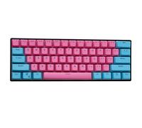 Keycaps, 61 Keycaps Backlight Deux Couleurs Claviers Mécaniques PBT Keycap pour Ducky / GH60 / RK61 / ALT65 / Annie/Keyboard Poker Keys (Le Clavier est NAT à Vendre)