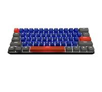 Keycaps,61 Keys Backlight Keycaps Deux Couleurs Claviers Mécaniques PBT Keycap pour Ducky / RK61 / ALT66 /GH60 / Annie/Keyboard Poker Keys (Le Clavier n'est Pas à Vendre)