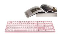 Keycaps - Ensemble de touches personnalisées | Touches rétroéclairées à double coup | Kit de remplacement de clavier mécanique esthétique conçu par courbure pour la collection des amateurs de streamer