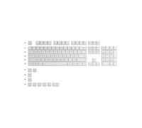 Keycaps Glorious PC Gaming Race GPBT ANSI US (Blanc) Blanc G