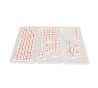 Keycaps personnalisés, hydrofuges et oléofuges PBT clavier mécanique Keycaps 148 pièces pour ordinateur (lapin)
