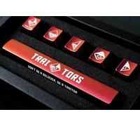 Keycaps Traitors "Classic" - Set de 6 touches premium avec peinture perlescente