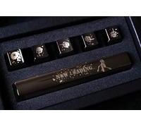 Keycaps Traitors "Skeleton" - Set de 6 touches premium avec placage métallique