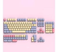 Keycaps XDA PBT 136 Touches pour Clavier Mécanique, Impression par Sublimation, Conçues pour Fixation en Croix MX, Prise en Charge des Dispositions ANSI ISO(Portuguese)
