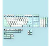 Keycaps XDA PBT 139 Touches pour Clavier Mécanique, Impression par Sublimation, Conçues pour Fixation en Croix MX, Prise en Charge des Dispositions ANSI ISO(German)