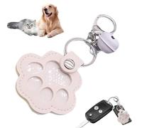 Keycchain de stockage de cheveux de chat - Pendentif de compagnie en forme de patte | Collecteur de poils de chien et de chat avec Bell | Charme décoratif du sac | Clés pour voyager