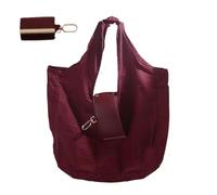 Keychain Bag - Nylon Fabric Material, Portable Reusable, Large Capacity | Women Grocery Bags Keychain Bag Portable Reusable Key Charm For Women Girls Teacher Office Beach School Sports Gym Christmas