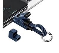 Keychain Charging Cable - 65W 4 In 1 Power Data Link Cable, Digital Display Fast Charge Cord | multii Connector Energy Transfer Solution For High Speed Device syncc Utility Backpacking Trips