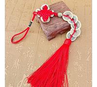 Keychain Chinois, Porte-clés en goldon de Monnaie,Porte-clés en cuivre avec Cinq empereurs pièces - Chinese Knot Napsel Apportez-Vous Bon et, décoration de Festival Nouvelle année